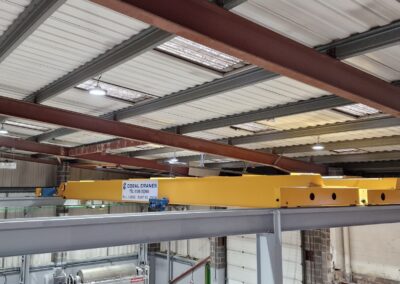 Supplied 2 x 5T Single Beam Cranes