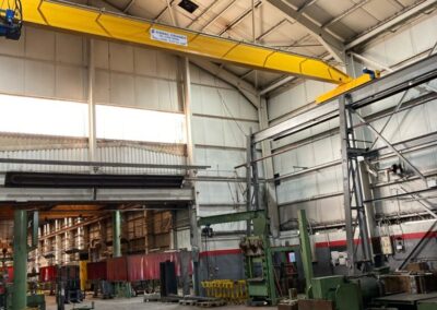 3.2T Single Beam Crane 15mtr Fitted With A Donati Hoist