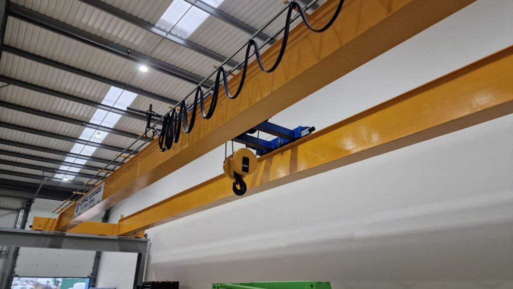 20T Twin Beam Crane Installed Sheffield