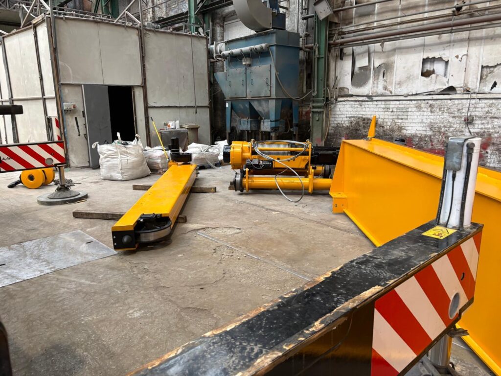 Twin Overhead Crane Installed