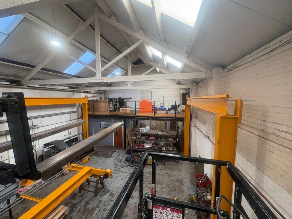 3 Ton Single Beam Crane Installed