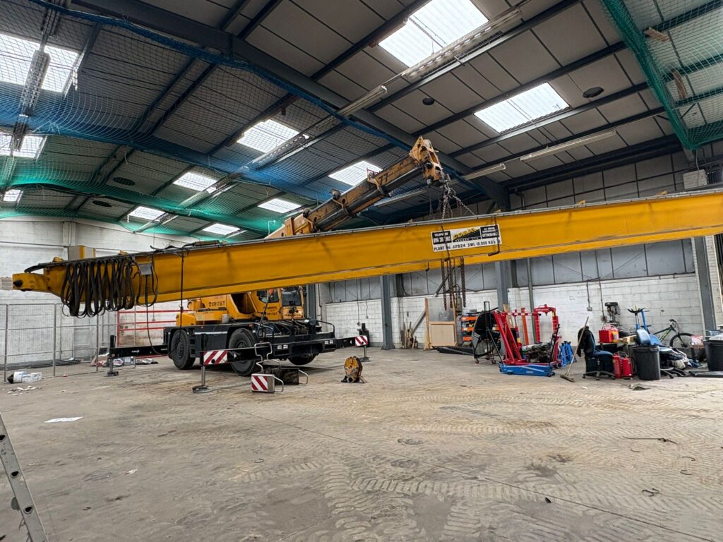 10 Ton Twin Beam Crane Fitted Pontefract