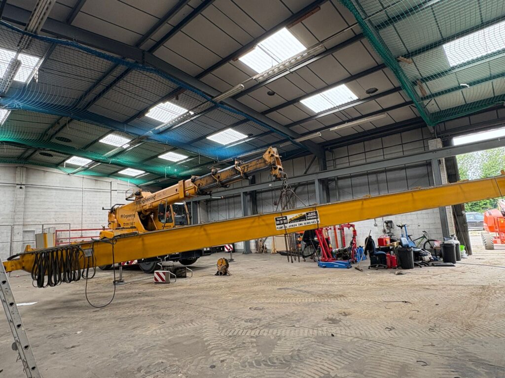 10 Ton Twin Beam Crane Fitted Pontefract10 Ton Twin Beam Crane Fitted Pontefract