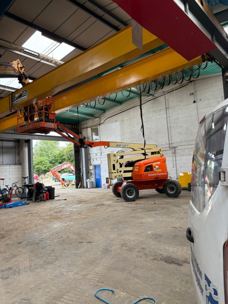 10 Ton Twin Beam Overhead Crane Fitted Pontefract