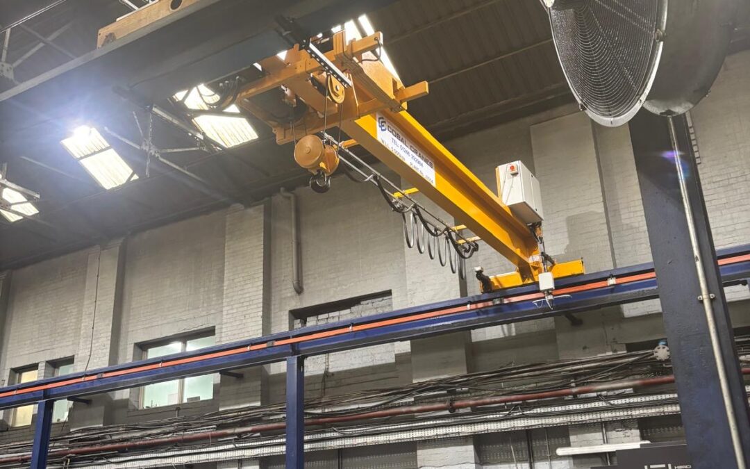 5 Ton Single Beam Crane Fitted with Street Hoist Unit | Sheffield