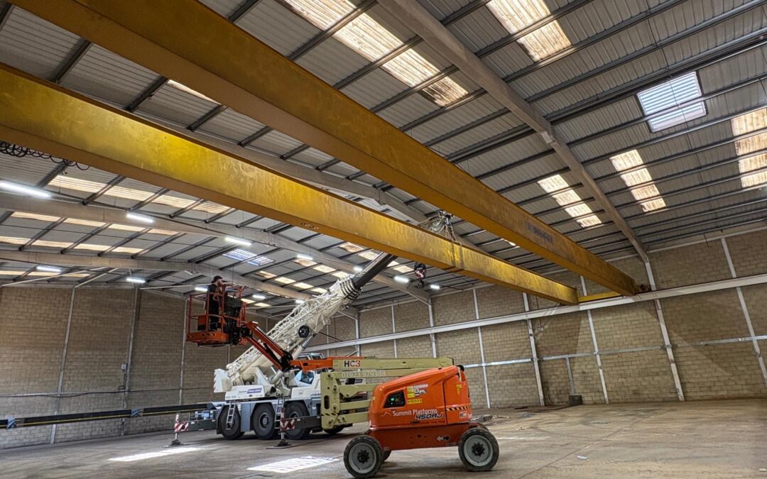 Twin Beam Crane Fitted With A SWF Crab Unit - Romsey